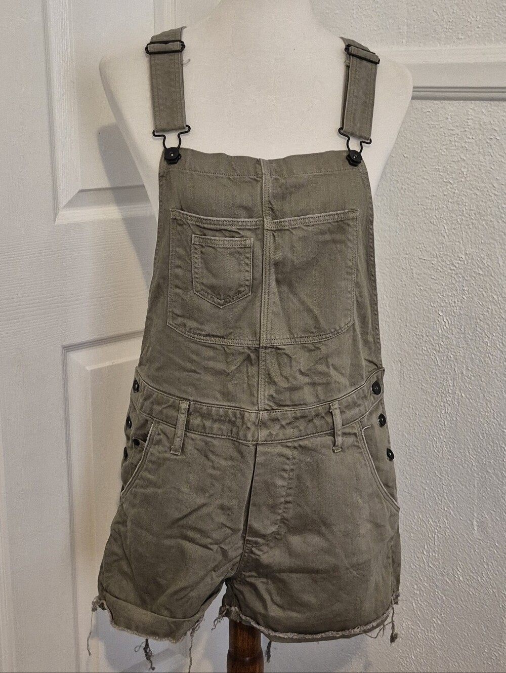 H&M Olive Green Short Overalls